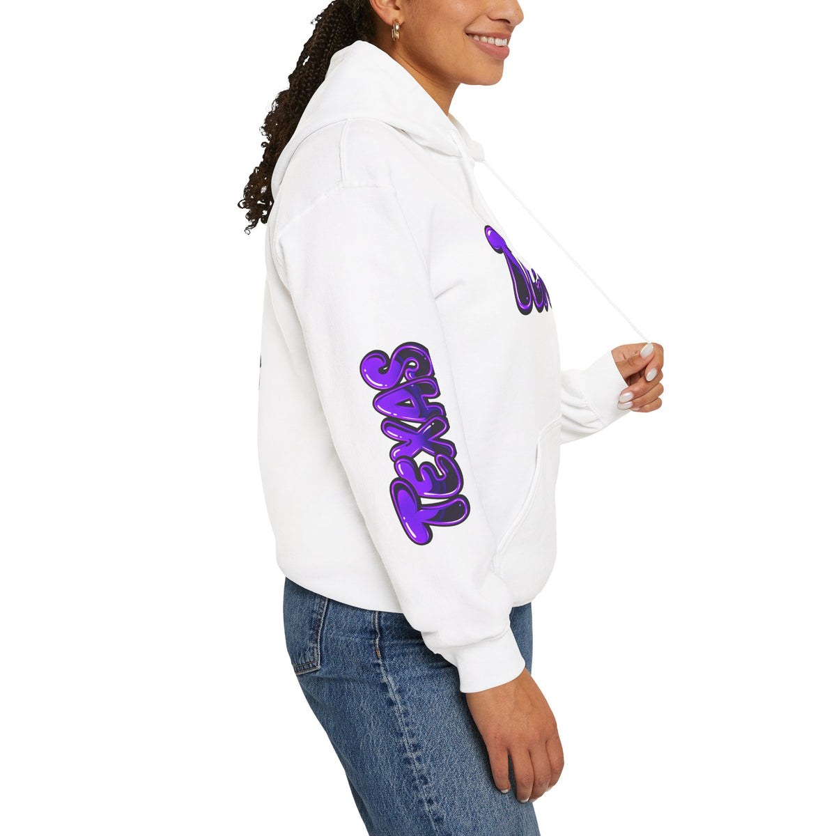 Texas Hoodie — "Bitch I'm from Texas"