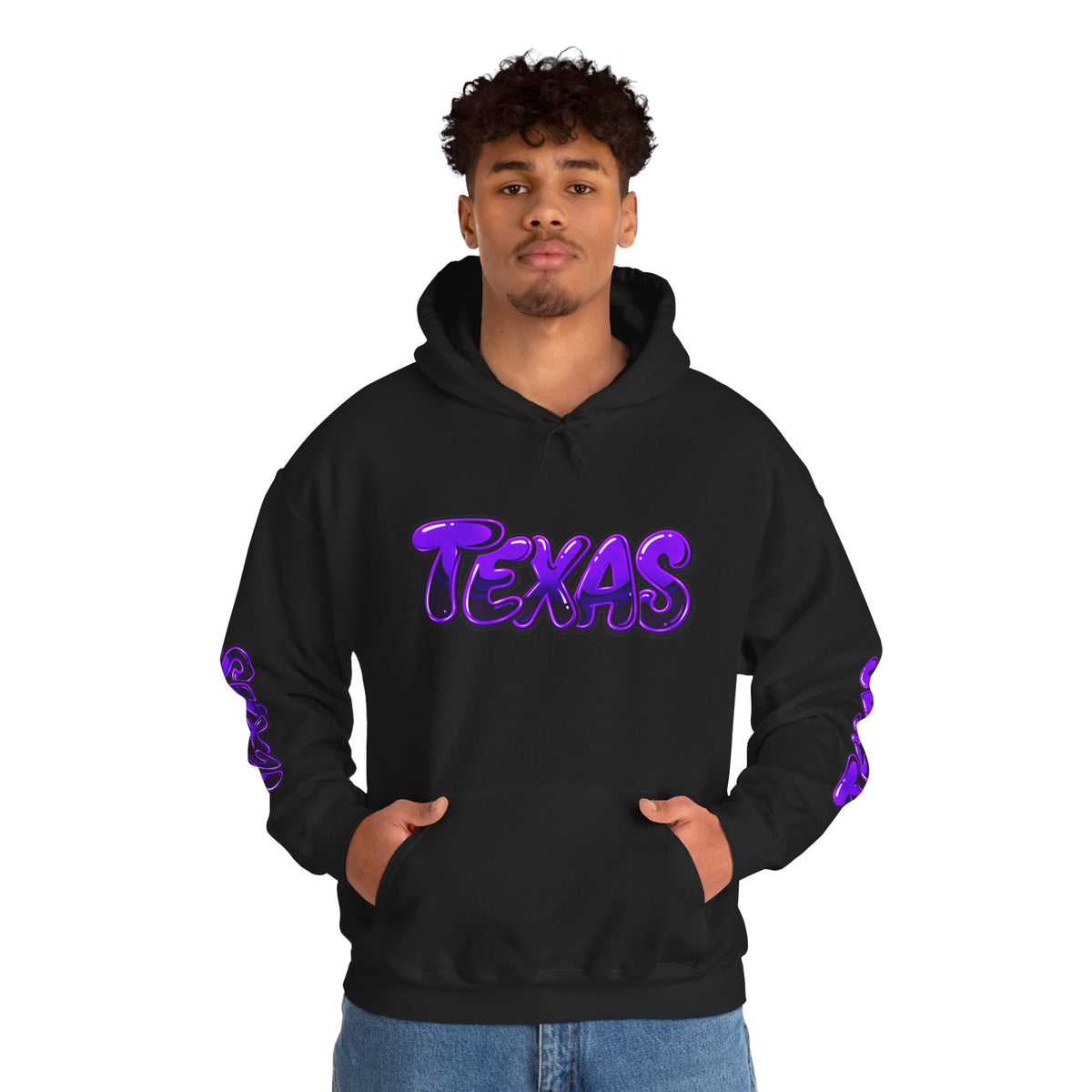 Texas Hoodie — "Bitch I'm from Texas"