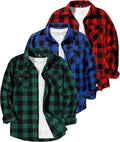 Geek Lighting Mens Flannel Shirt Pack