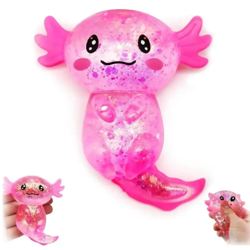 Kawaii Axolotl Sensory Squishies