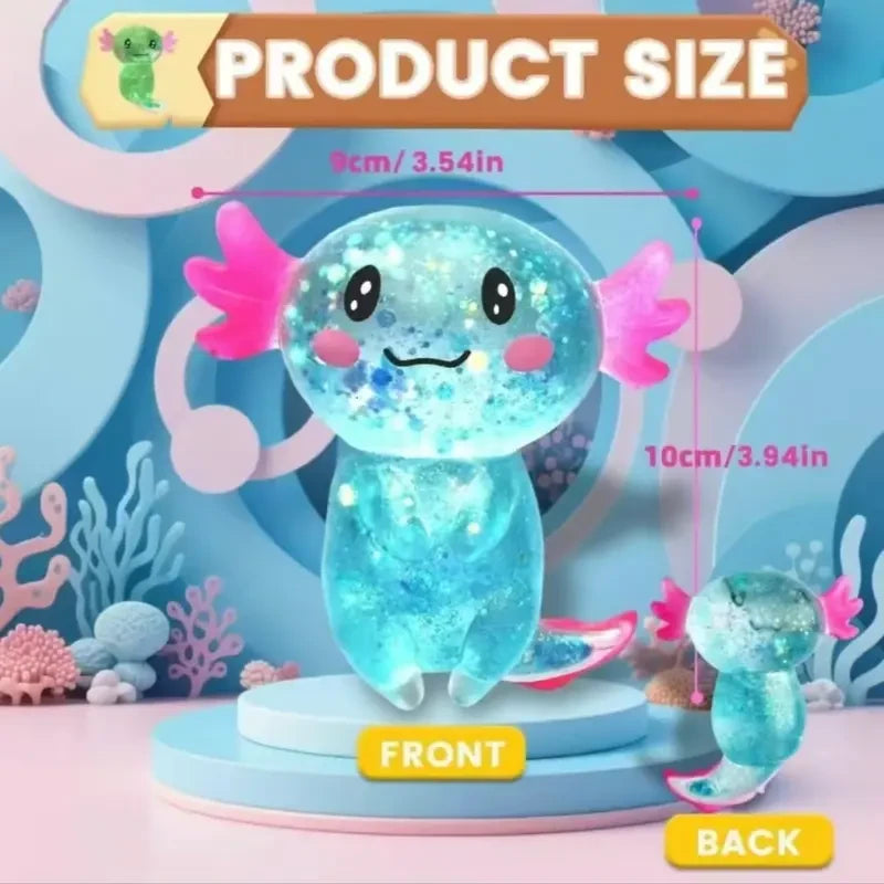 Kawaii Axolotl Sensory Squishies