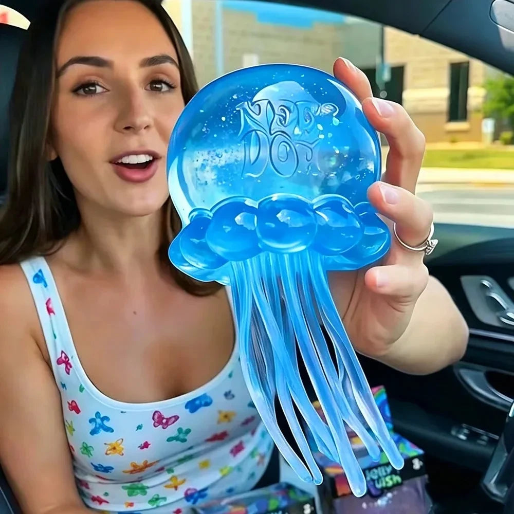 Jellyfish Square Squeeze Fidget Toy