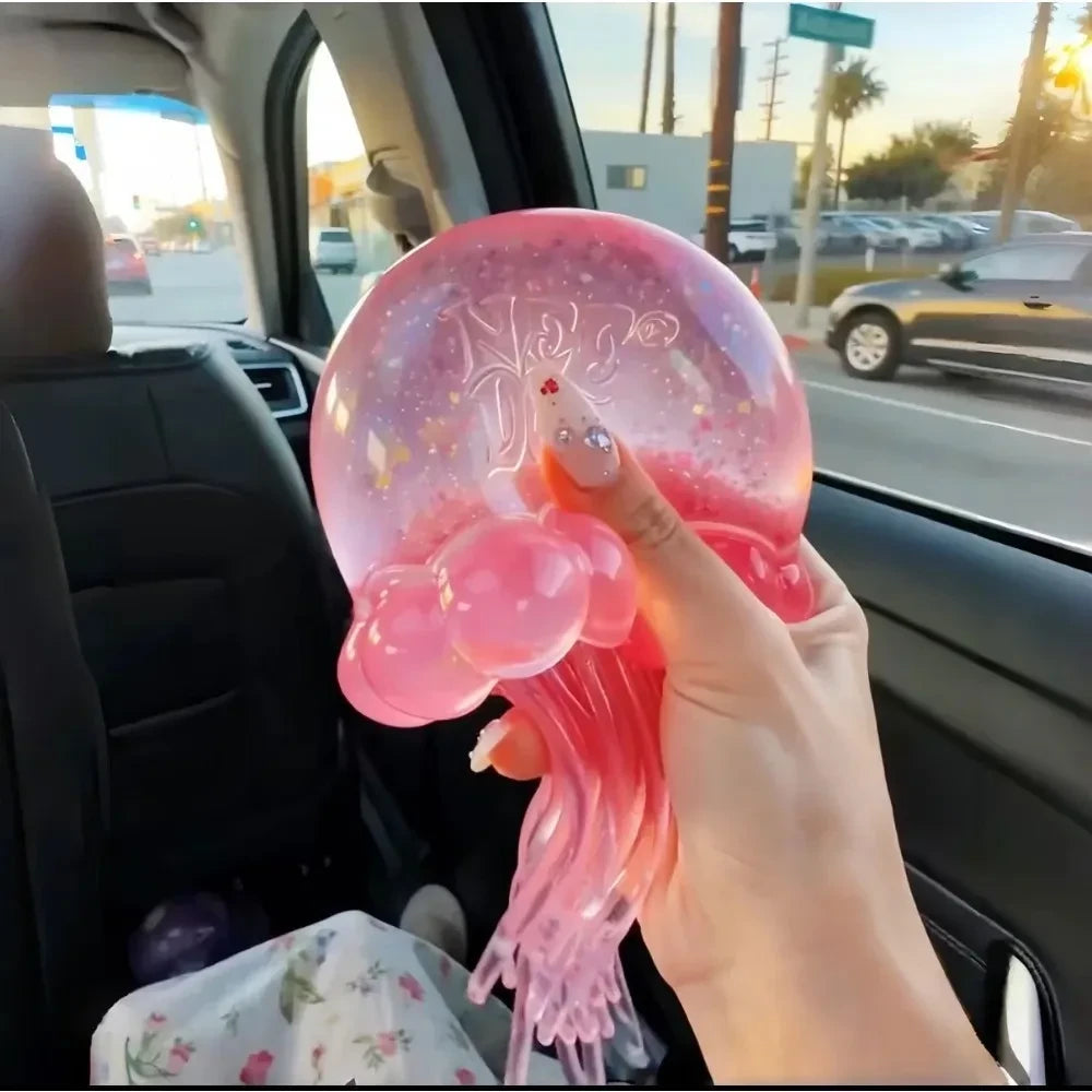 Jellyfish Square Squeeze Fidget Toy