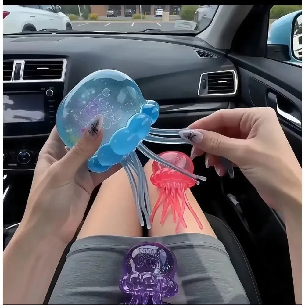 Jellyfish Square Squeeze Fidget Toy