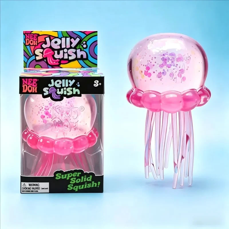 Jellyfish Square Squeeze Fidget Toy