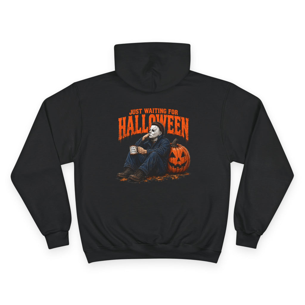 Halloween Harror Graphic Hoodie - Front & Back Spooky Design 🎃🖤