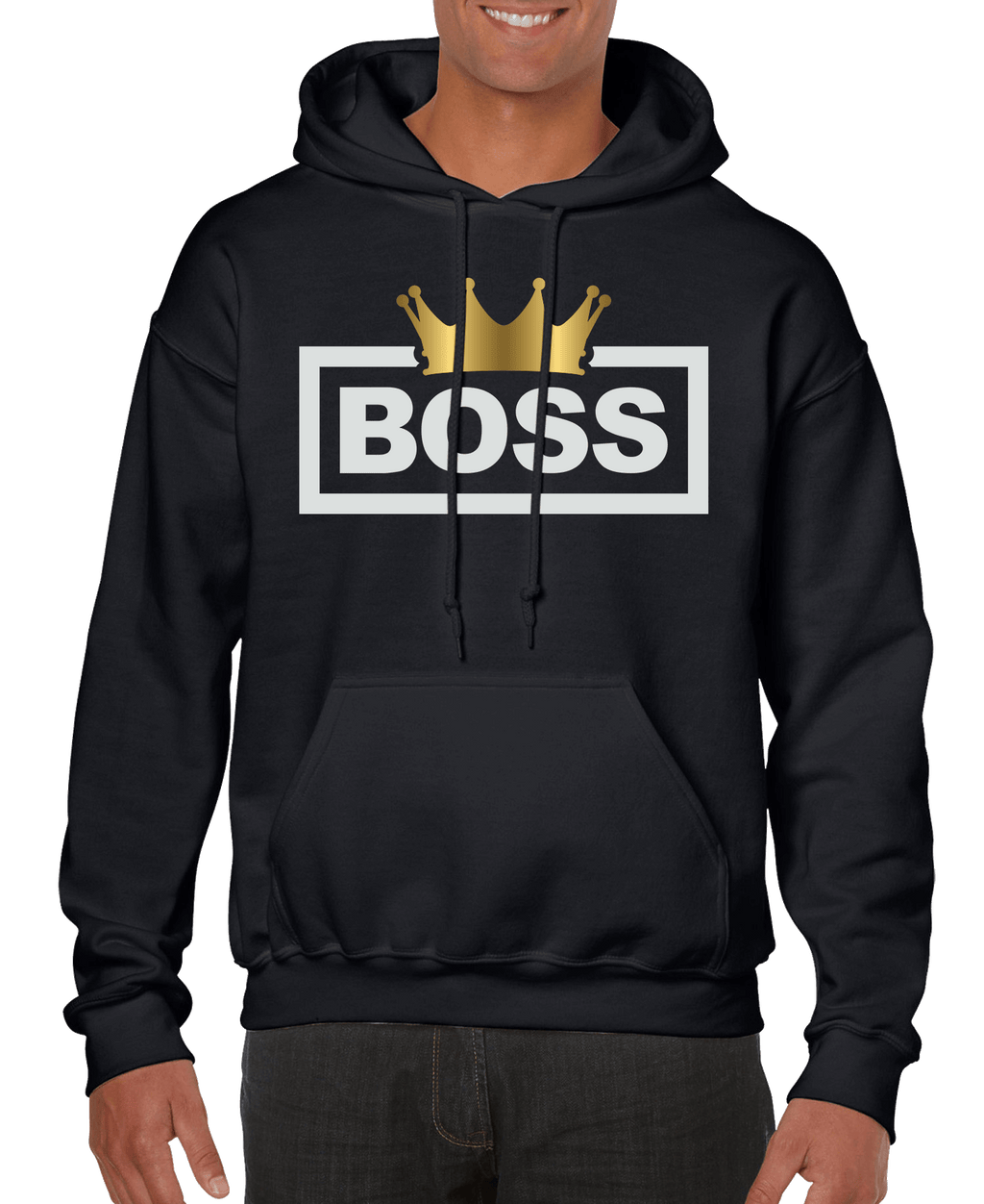 Men's Boss Crown Graphic Hoodie