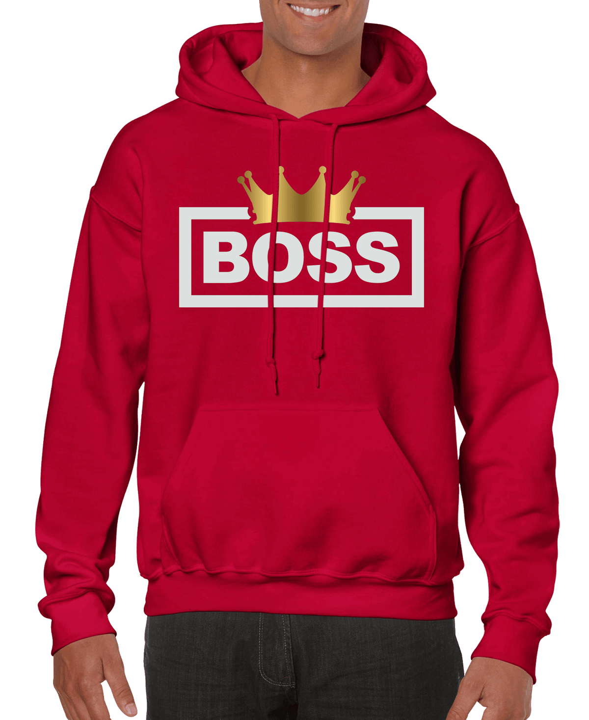 Men's Boss Crown Graphic Hoodie